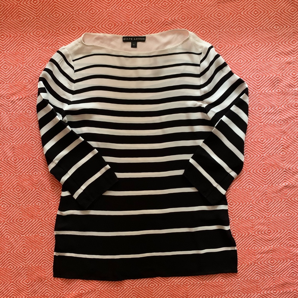 Ralph Lauren boatneck shirt